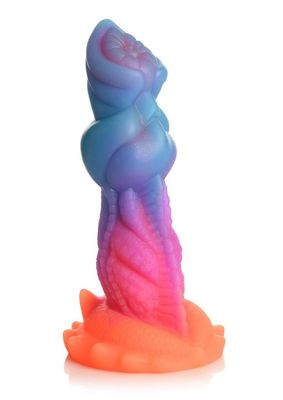 Creature Cocks Glow-in-the-Dark Aqua-Cock Silicone Dildo