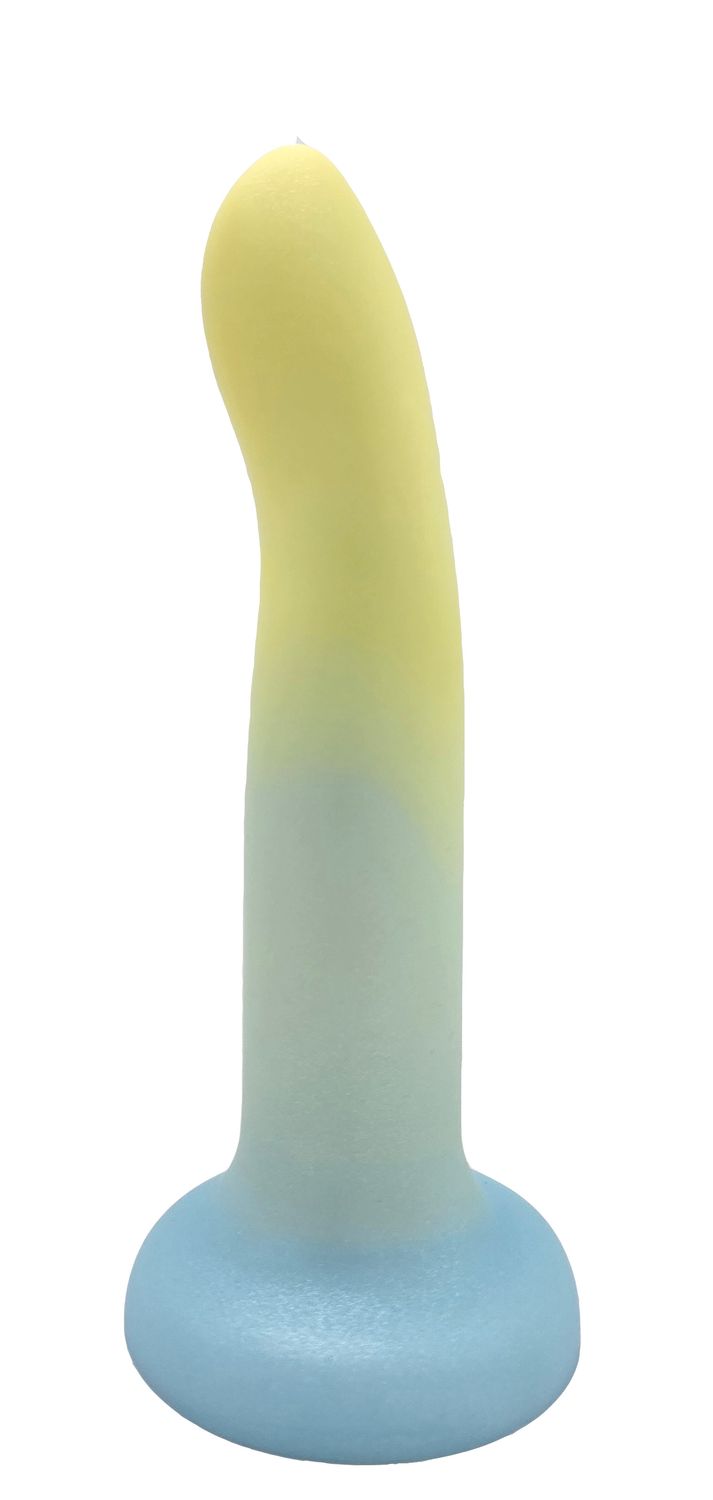 Icon Mixers Silicone Dildo - 8" Lime Rickey
