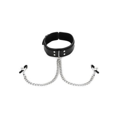 Sportsheets Collar &amp; Nipple Clamps
