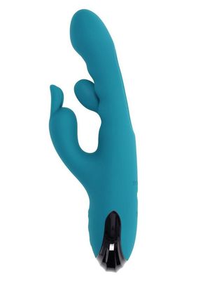 Evolved Bunny Tapper Rechargeable Silicone Tapping Rabbit Vibrator