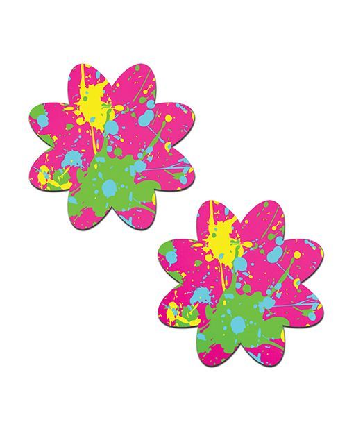 Pastease Neon Graffiti Paint Splatter - Pink