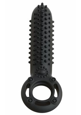 Screaming O OYeah Rechargeable Silicone Cock Ring -Black