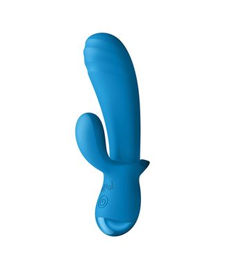 Bang! Thick Silicone Rabbit - Blue