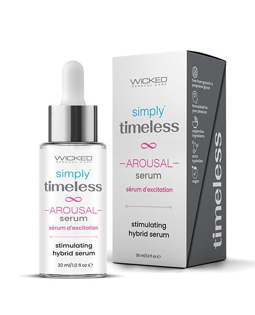 Wicked Sensual Care Simply Timeless Arousal Serum - 1 oz