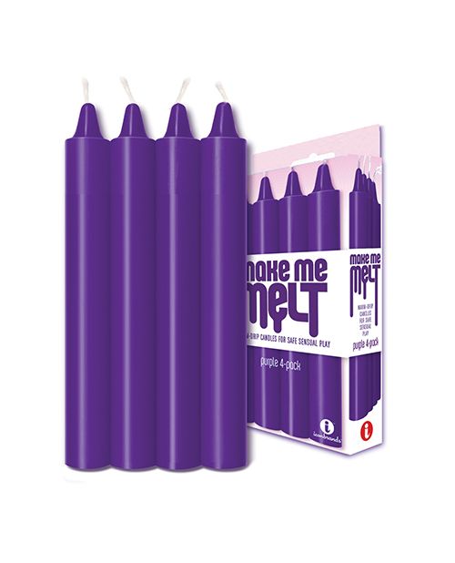 Make Me Melt Drip Candles  - Purple