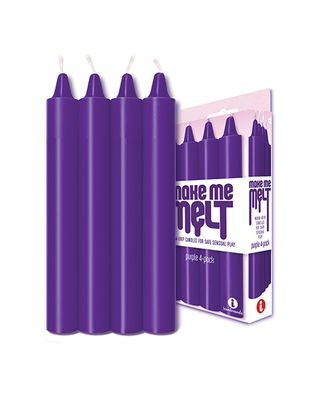 Make Me Melt Drip Candles  - Purple
