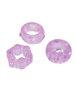 Crystal Jellies Performance Ring Set - Purple