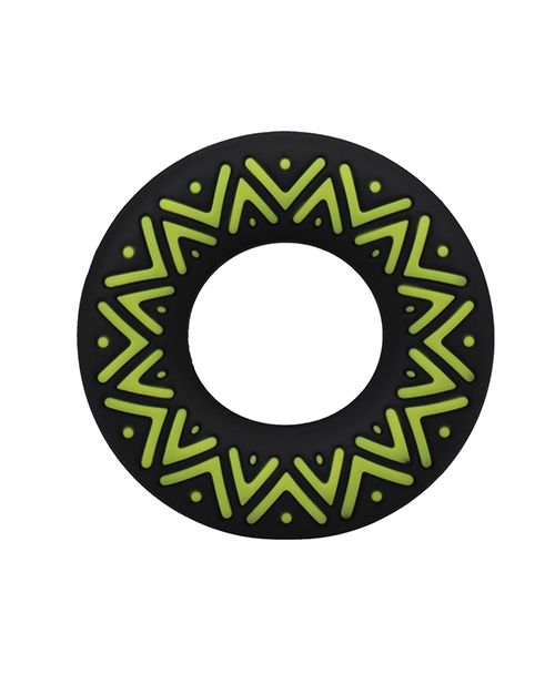 Polynesian Pleasure Hula Loops 25mm - Yellow/Black