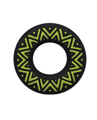 Polynesian Pleasure Hula Loops 25mm - Yellow/Black