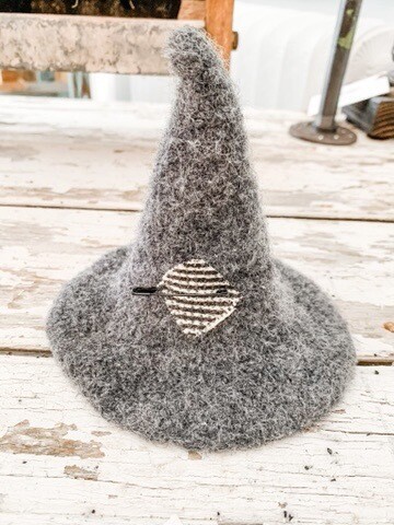 Felted Witch Hat