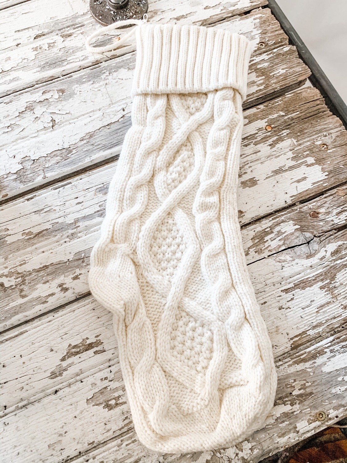 Cableknit Stocking