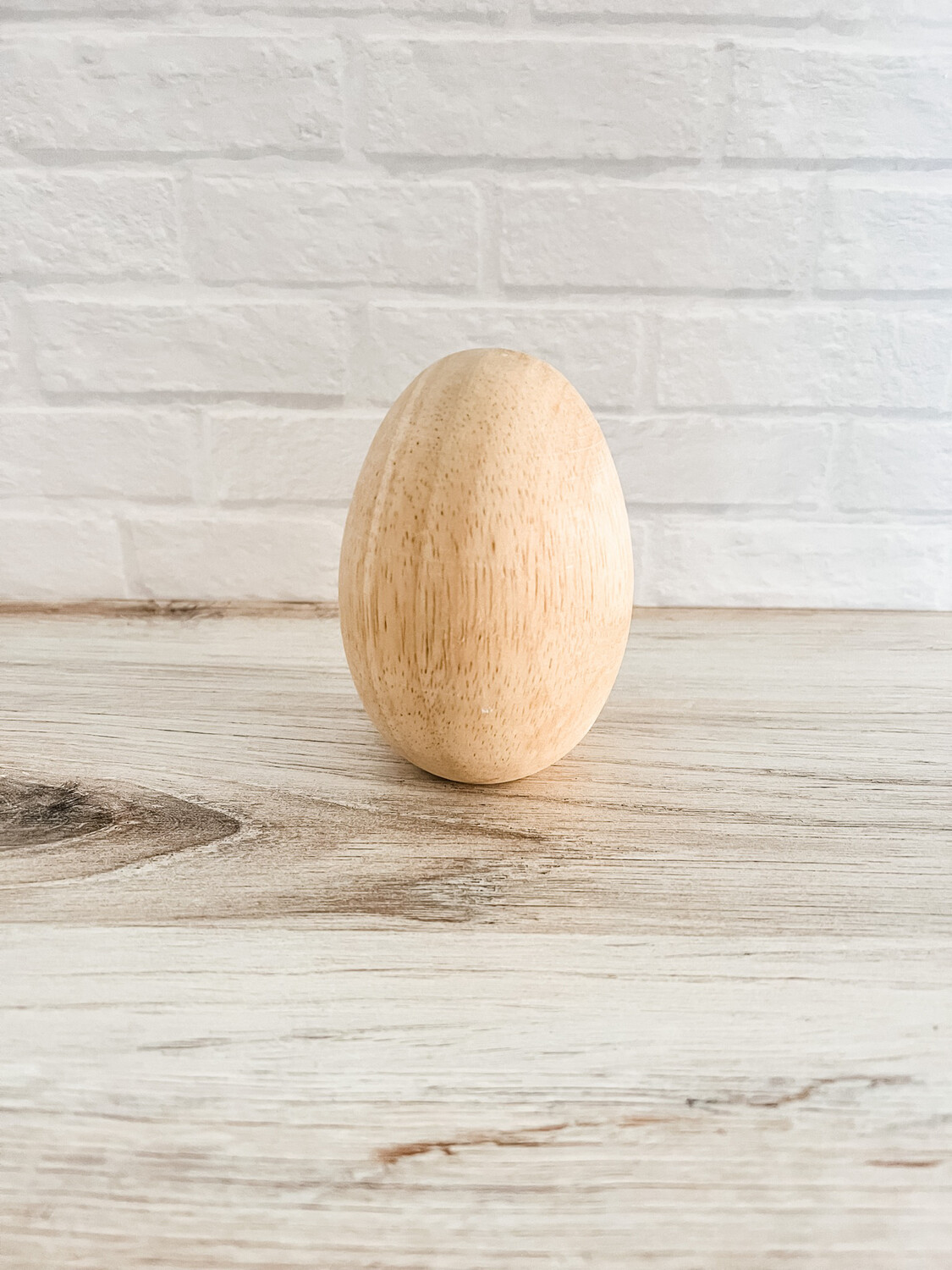 Wood Egg L