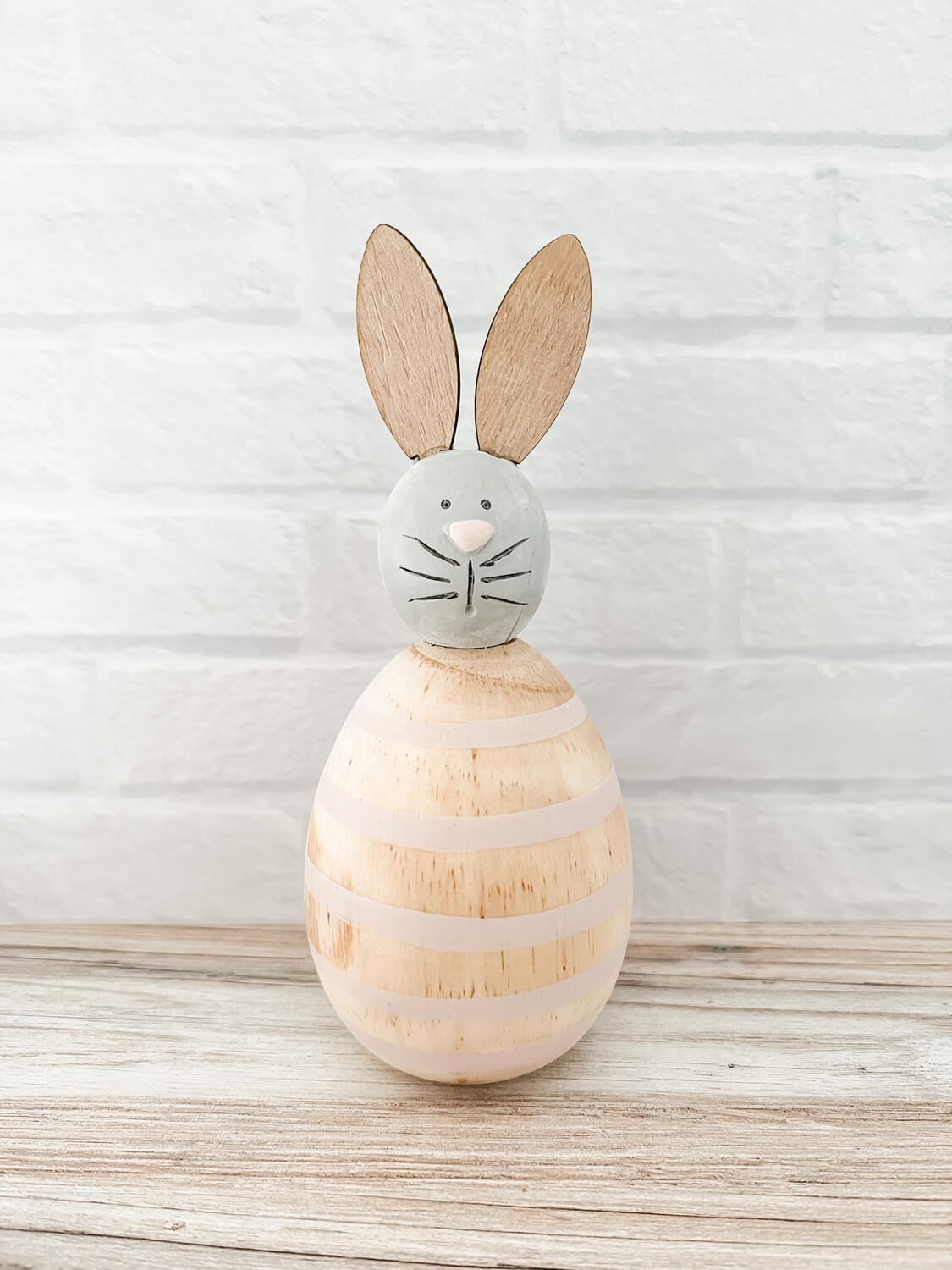 Striped Wood Bunny