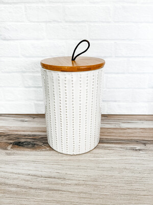 White Canister L
