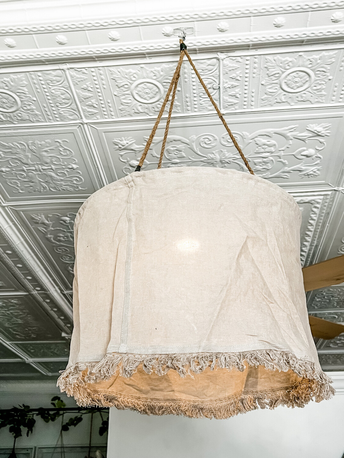 Natural Linen Lampshade