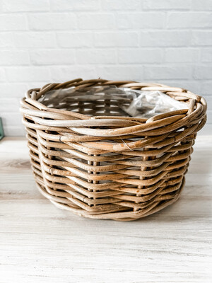 Round Basket Planter L