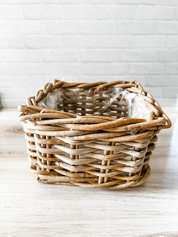 Square Basket Planter M