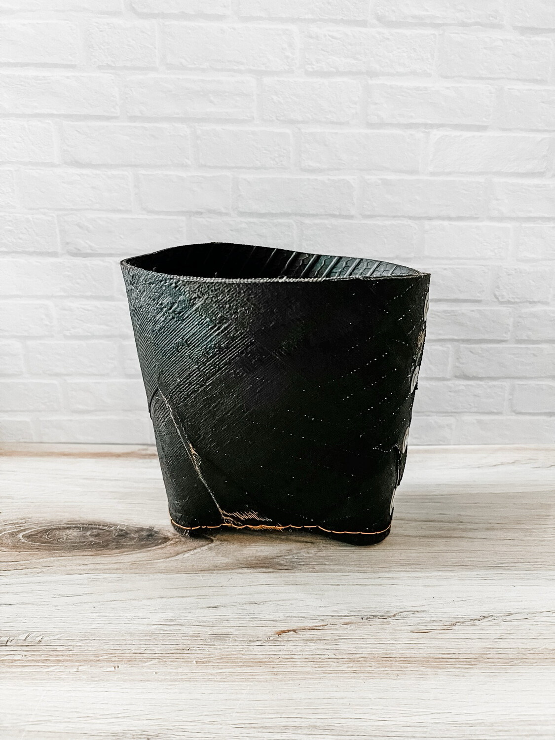 Recycled Rubber Vase