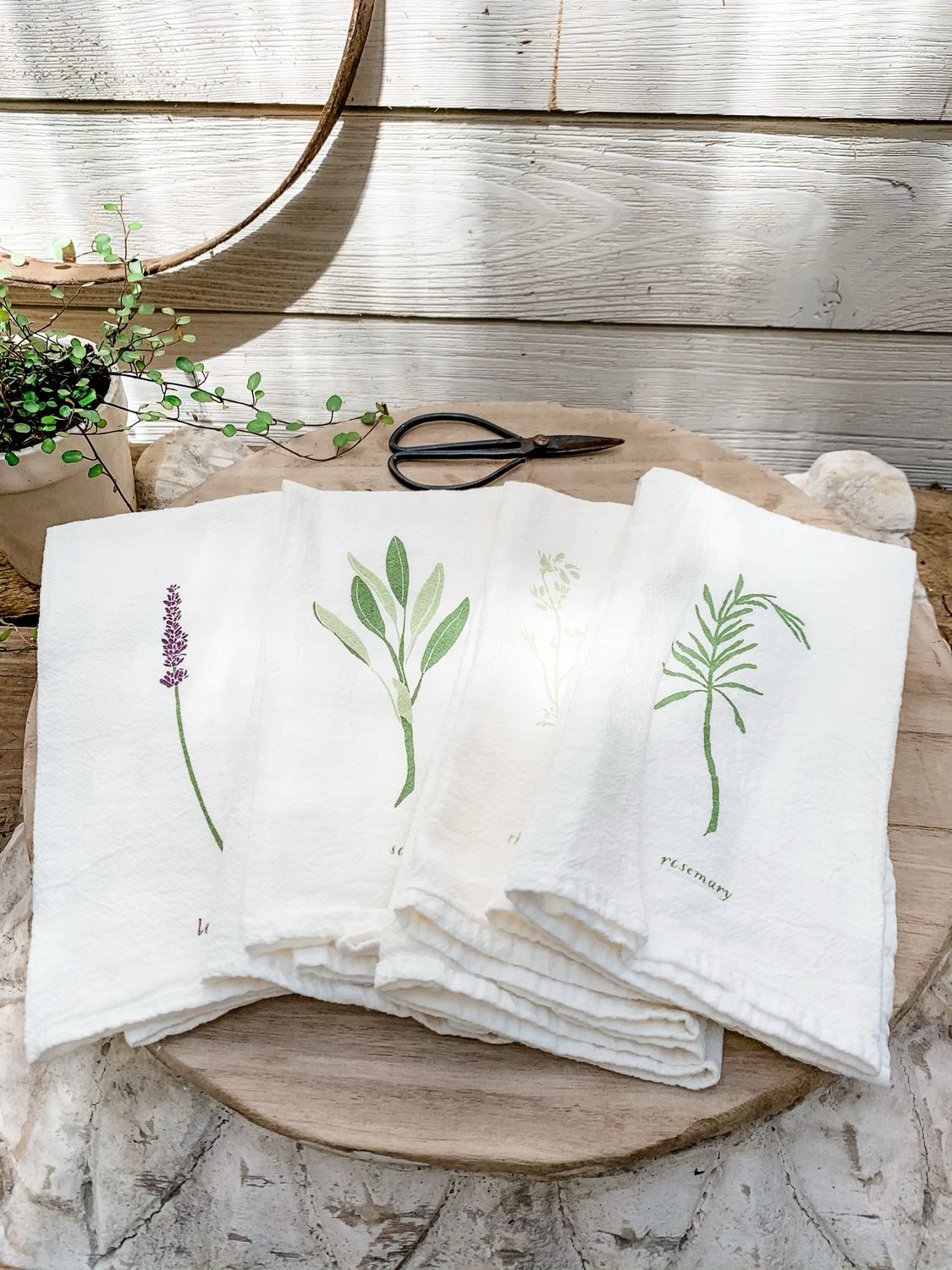 Herb Napkins
