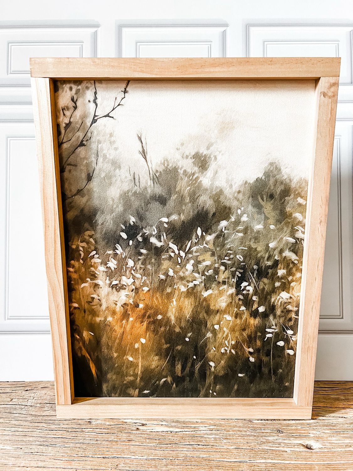 Moody Vintage Print