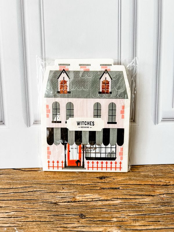 Haunted House Paper Napkin