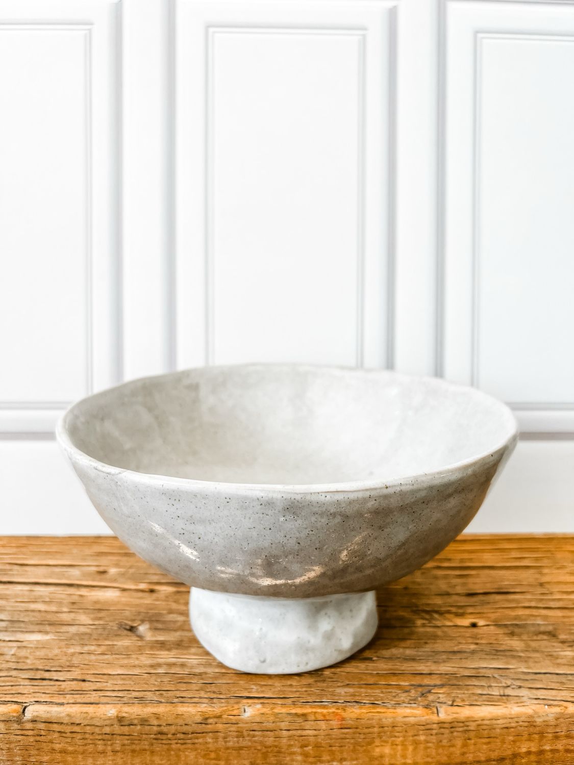 Ceramic Footed Bowl