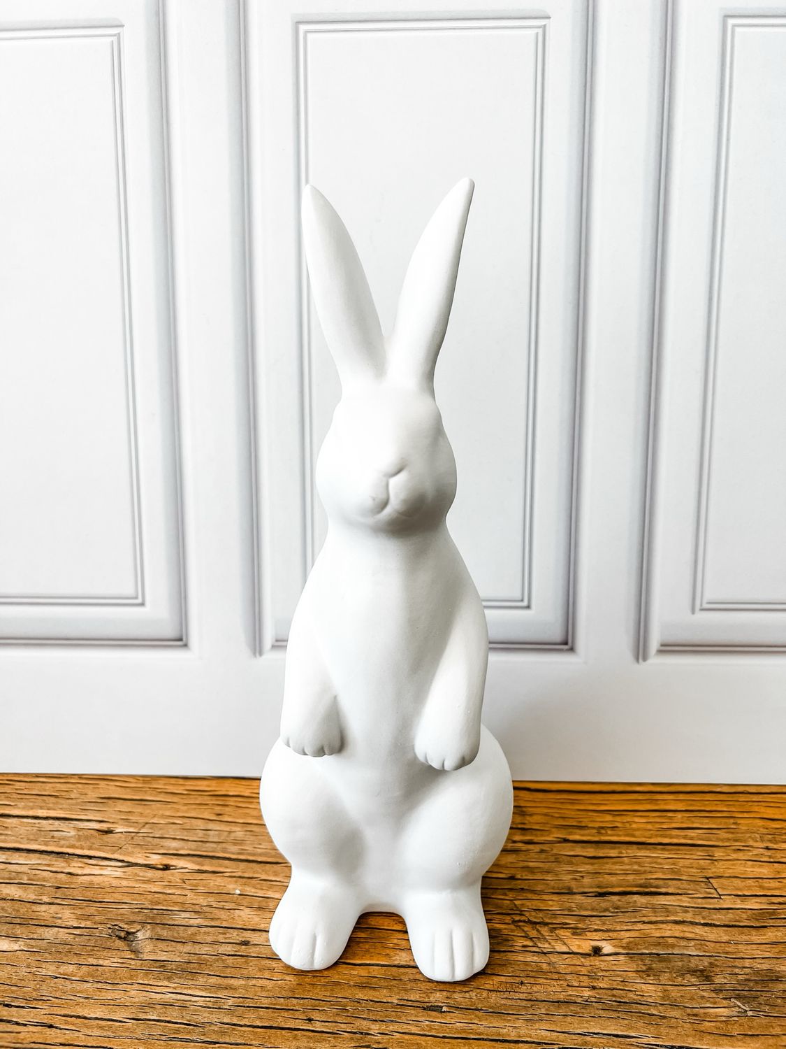 White Standing Bunny