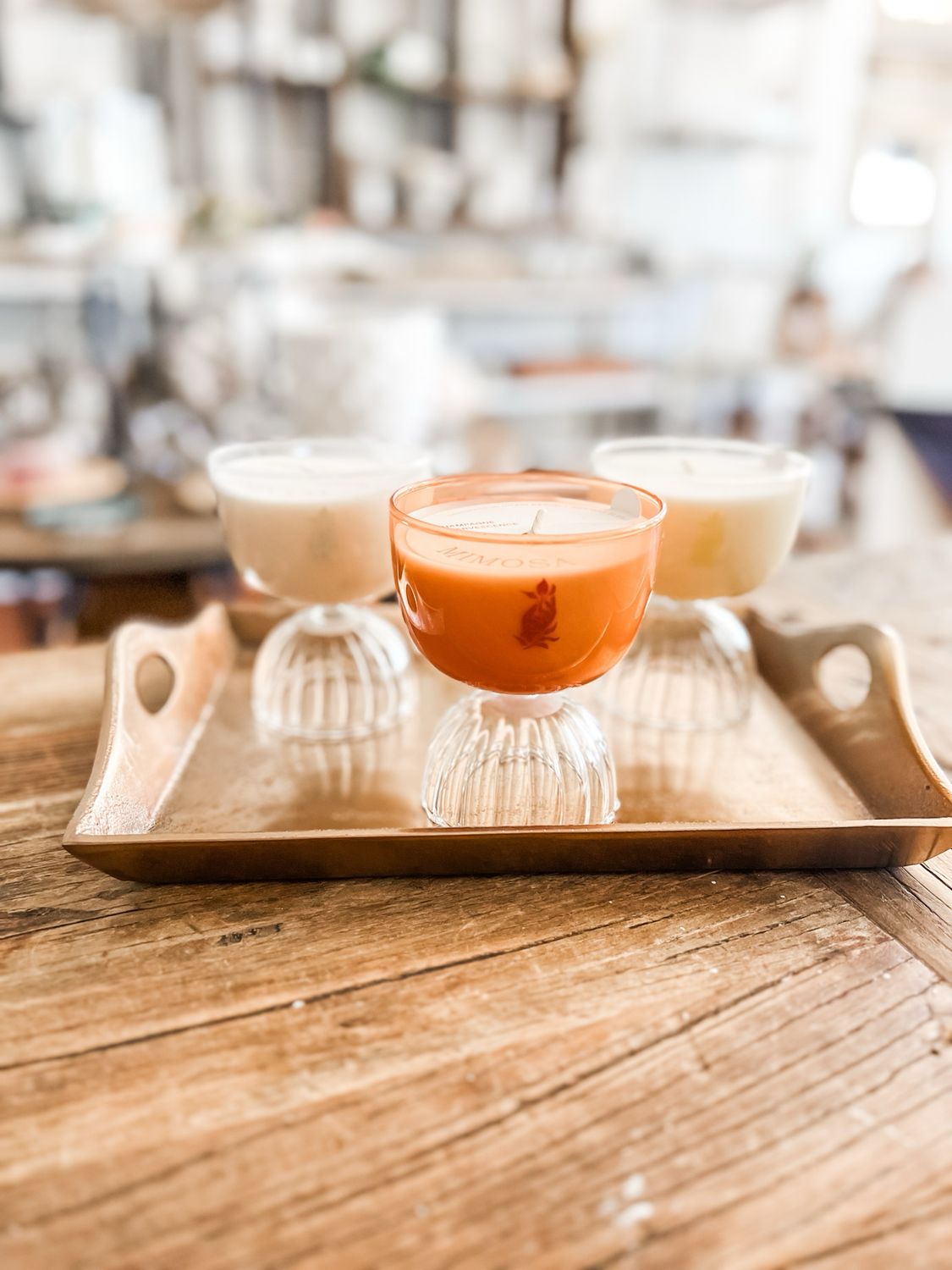 Coupe Glass Candle