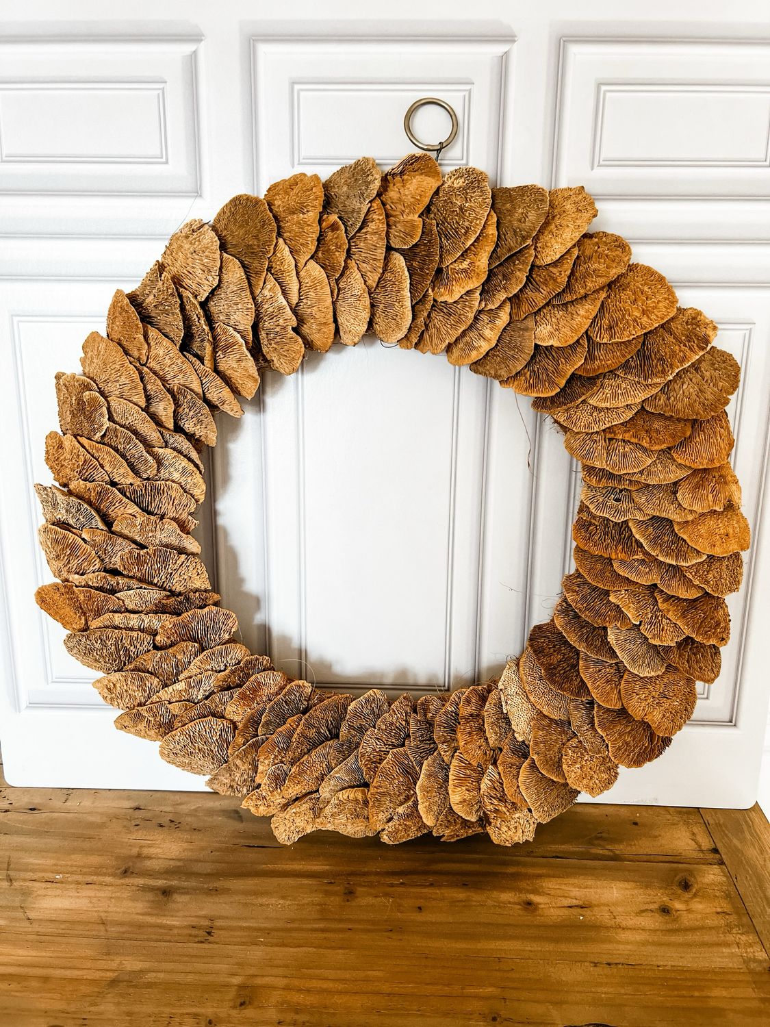 Sponge Mushroom Wreath