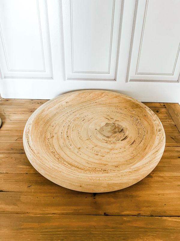 Natural Wood Tray