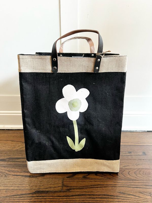 Black Market Tote-Flower