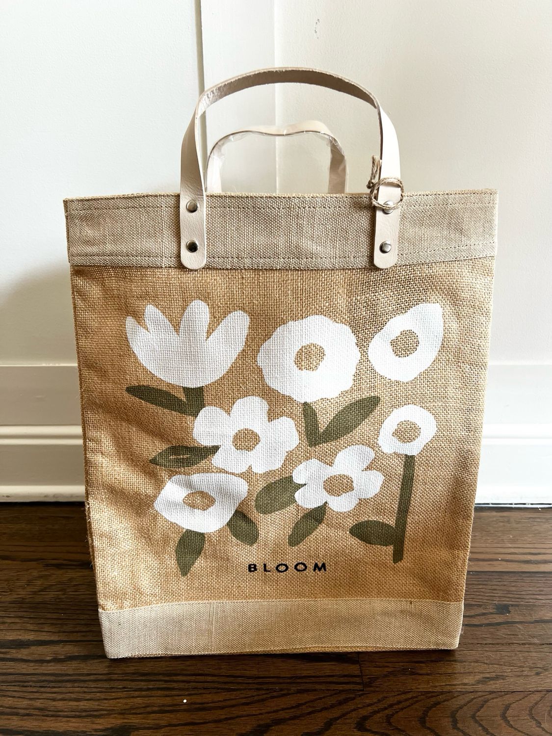 Natural Market Tote-Bloom