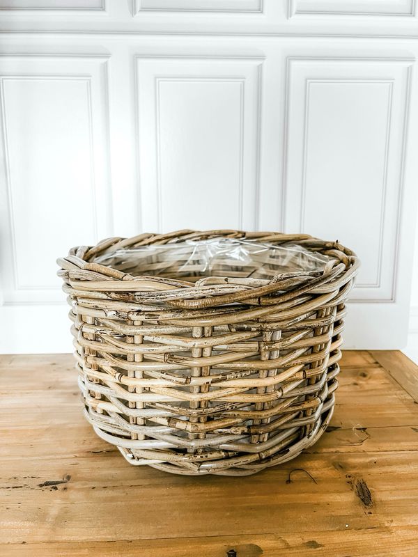 Round Basket Planter L