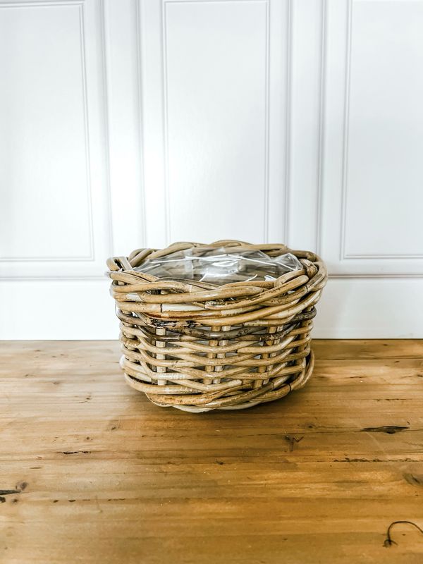 Round Basket Planter S