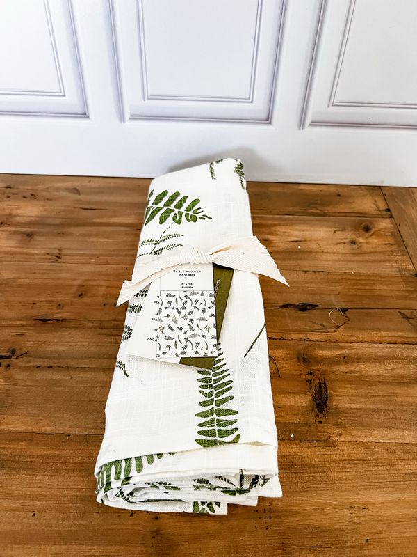 Fern Fronds Table Runner