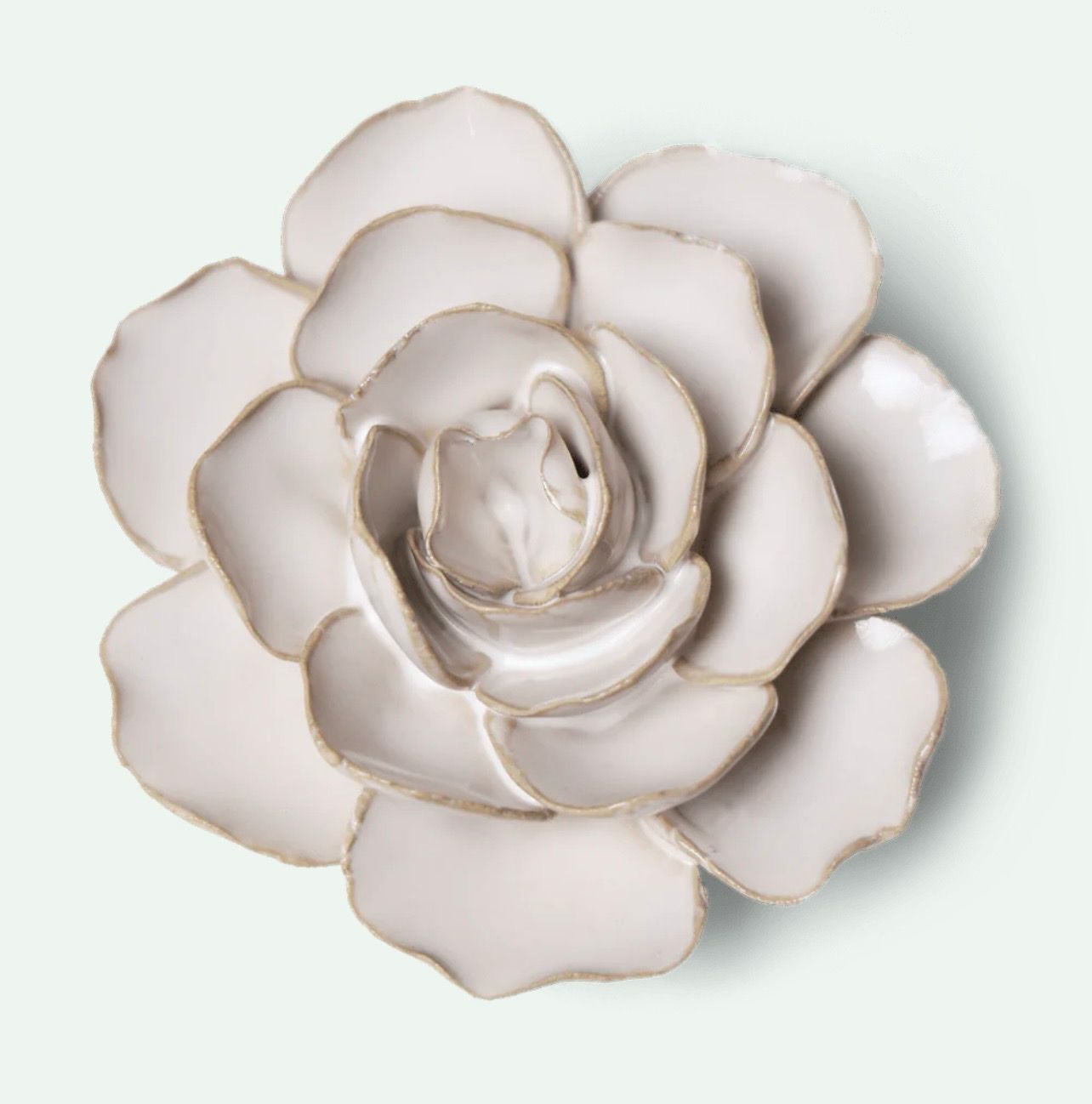 Ivory Ceramic Ranunculus