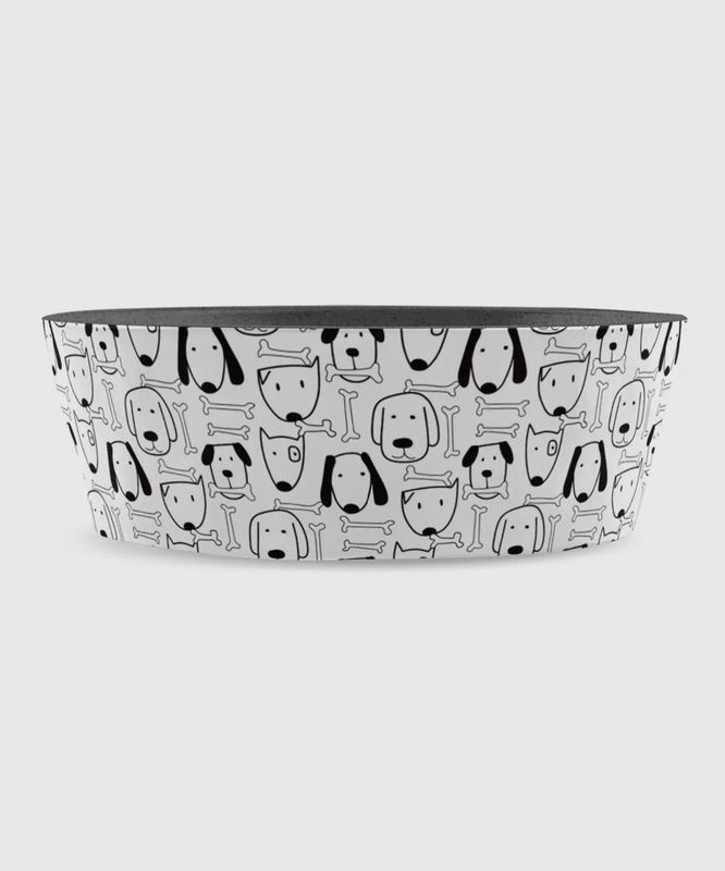 Friendly Faces Dog Bowl