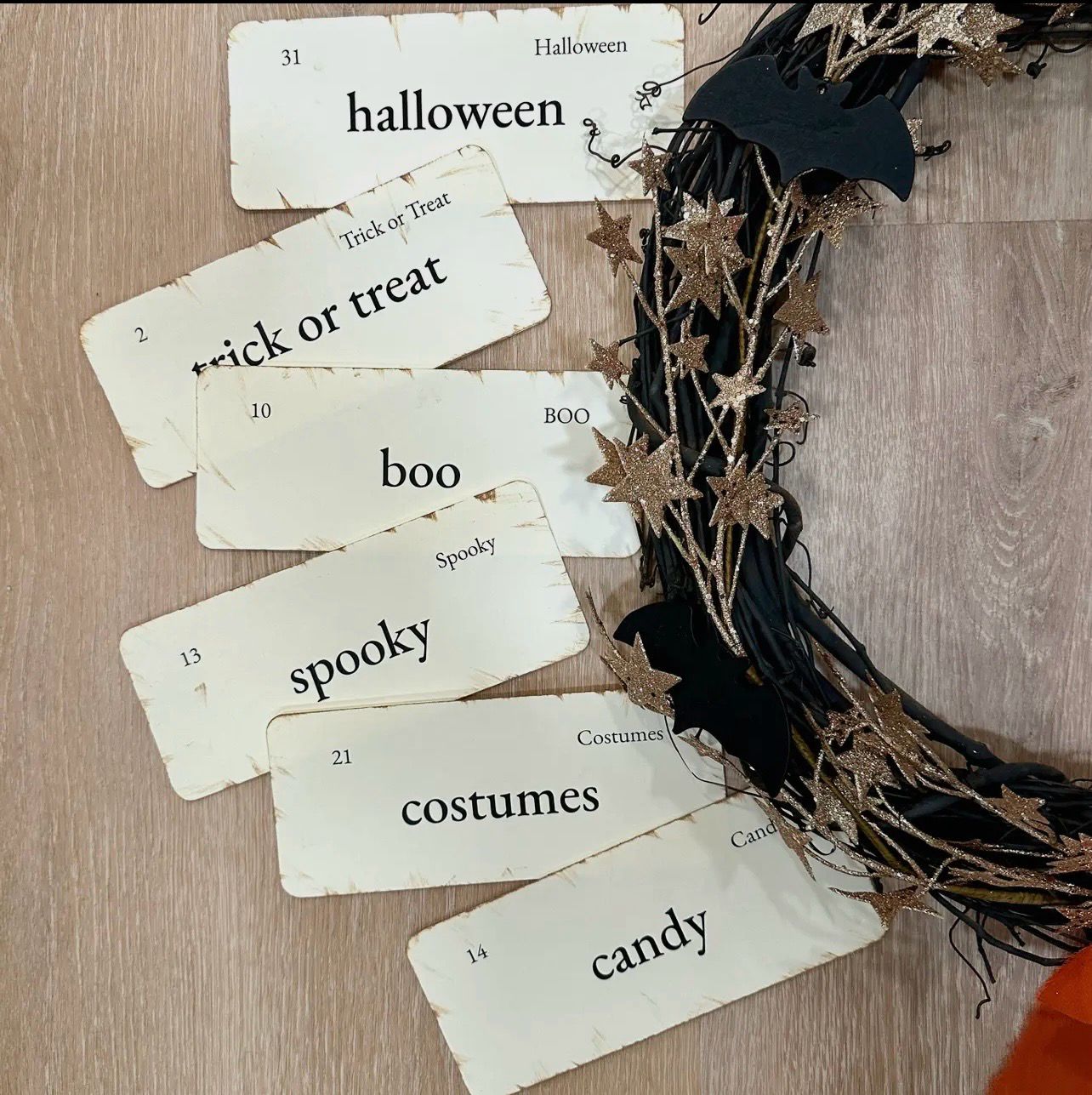 Halloween Flash Cards