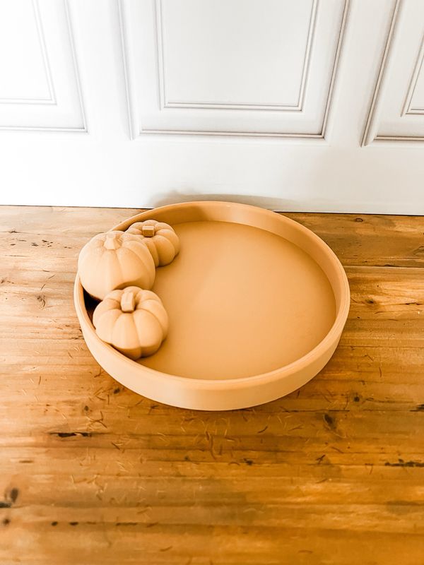 Pumpkin Tray Tan