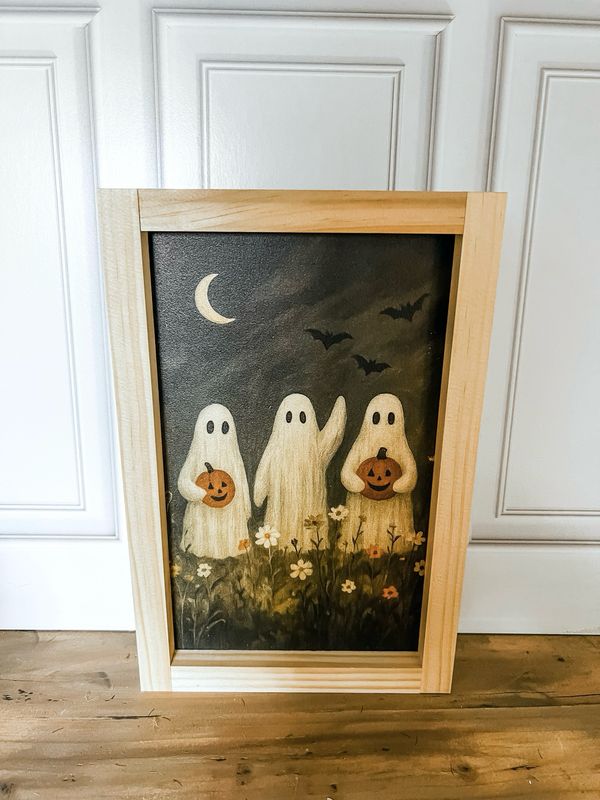 3 Ghosts in Flower Field