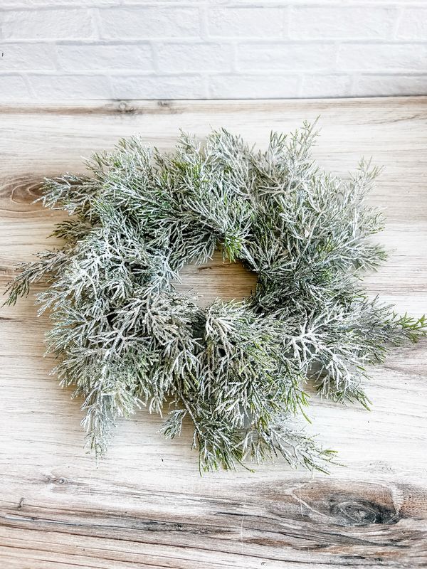 Fair Isle Cedar Candle Ring Fair Isle Cedar Candle Ring