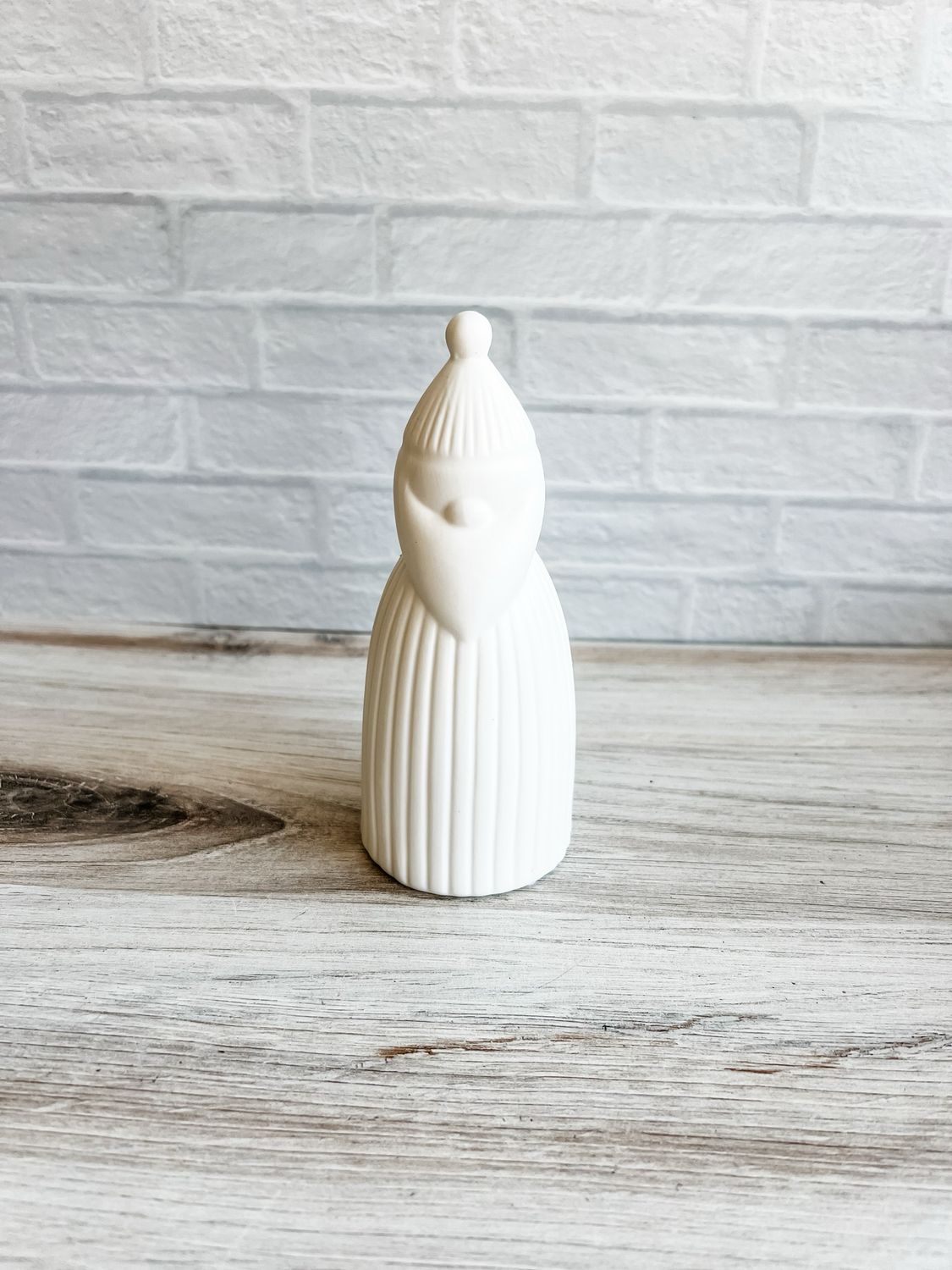 Stoneware Santa L