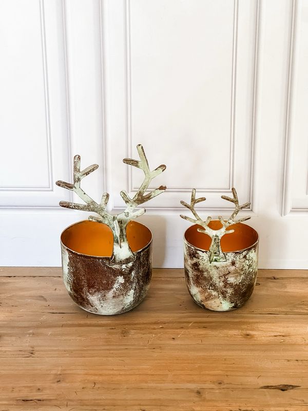 Reindeer Votive Holder Reindeer Votive Holder