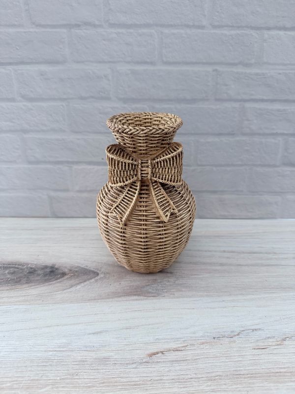 Bow Weave Vase