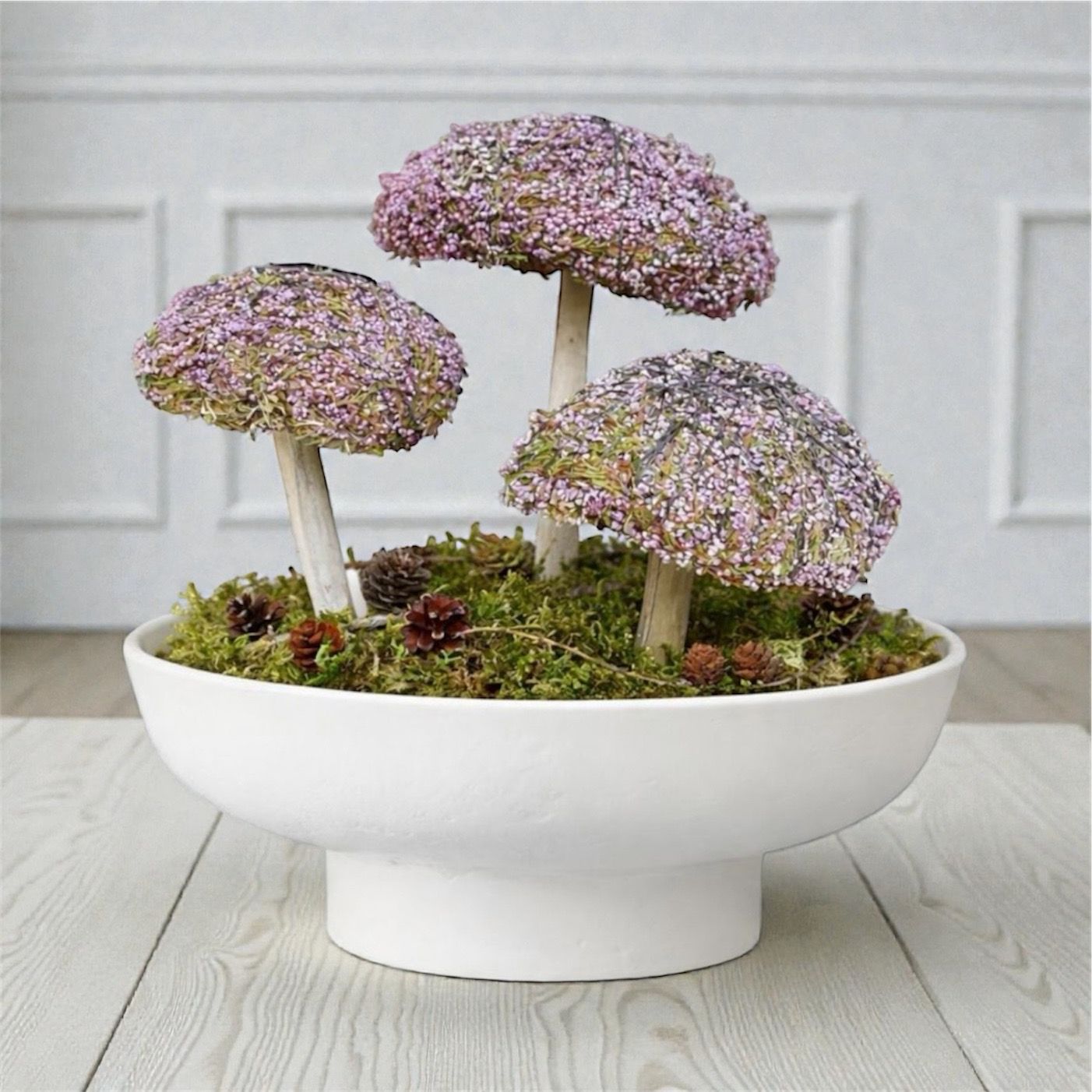 Moss &amp; Mushroom Centerpiece Workshop