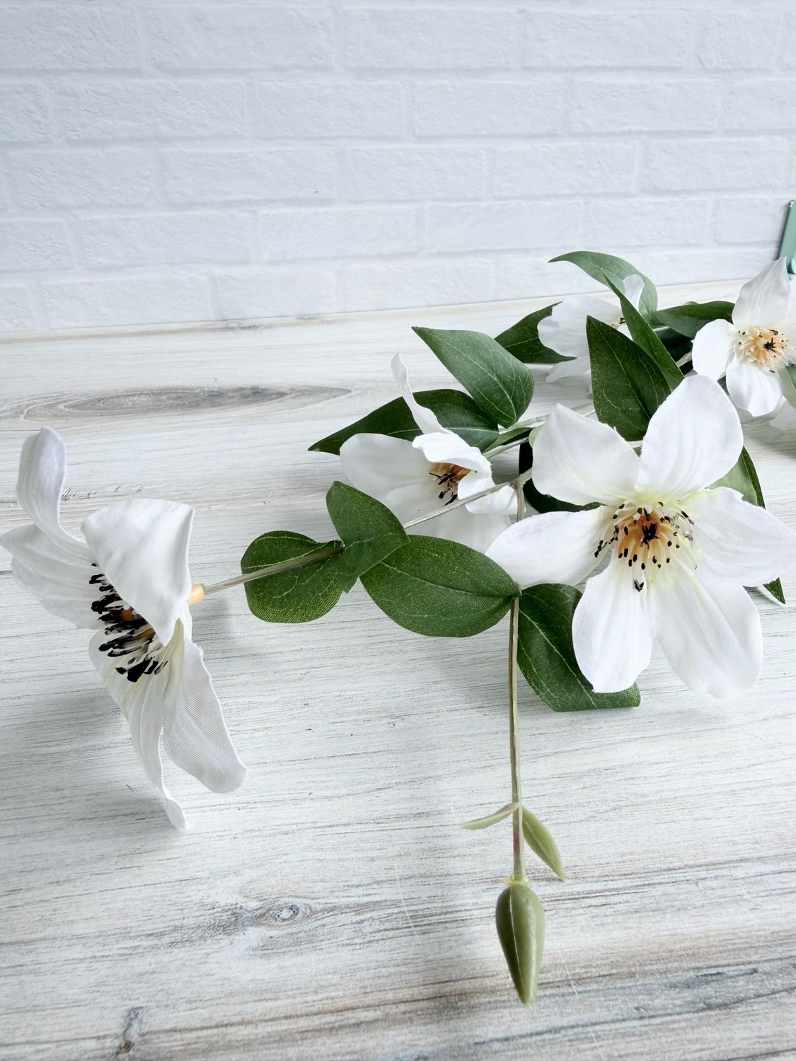 White Clematis Spray White Clematis Spray