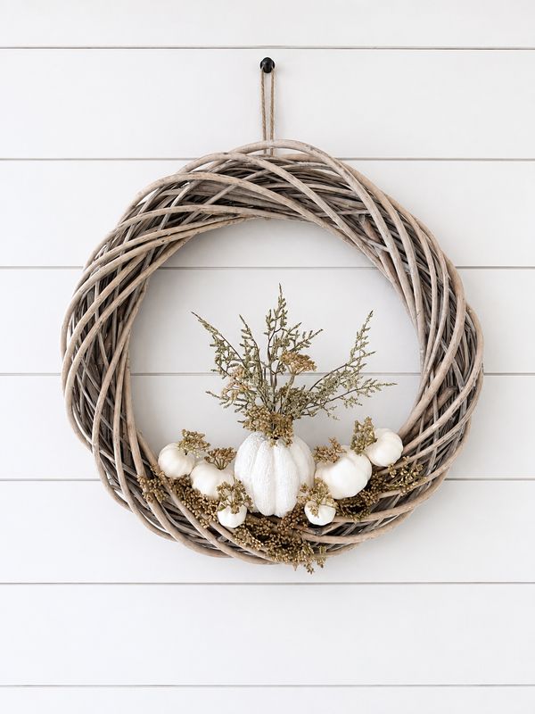 Autumn Pumpkin Wreath Workshop