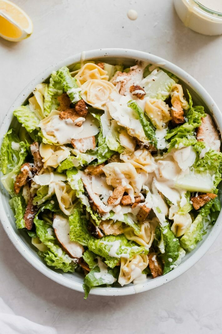 Chicken Caesar Salad Starter