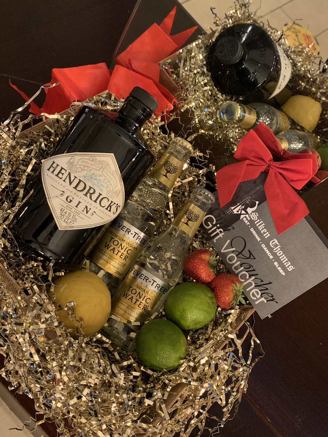 Hendrick's Gin Hamper with Silken Thomas Voucher Hendrick's Gin Hamper with Silken Thomas Voucher