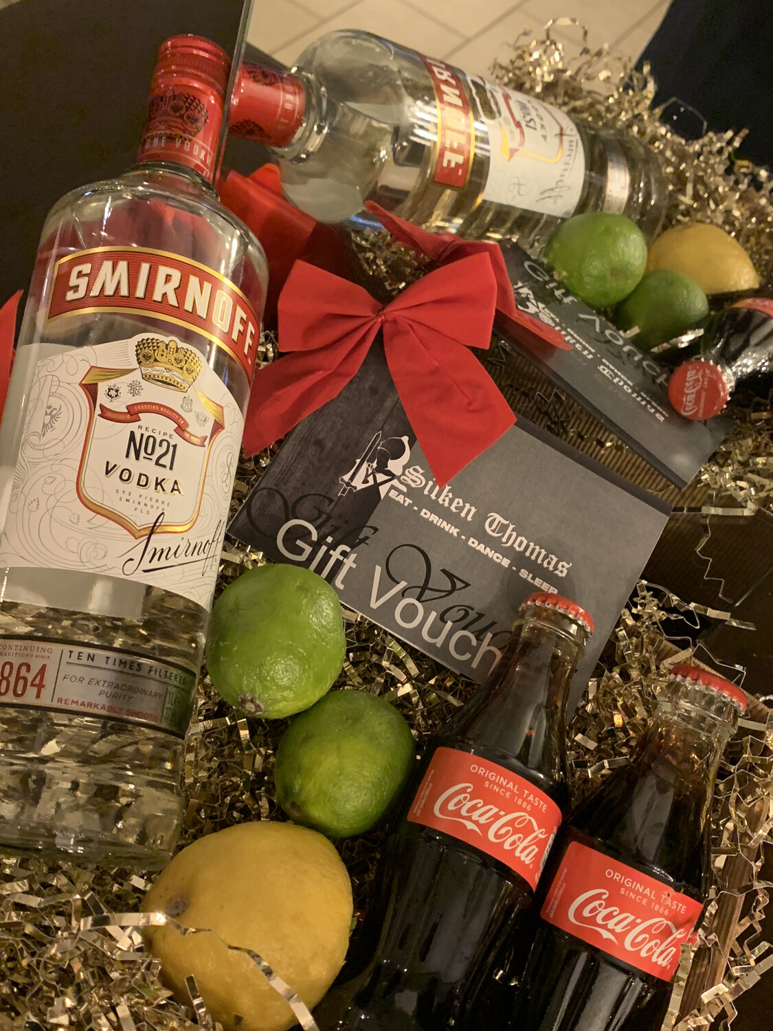 Smirnoff Hamper with Silken Thomas Voucher Smirnoff Hamper with Silken Thomas Voucher